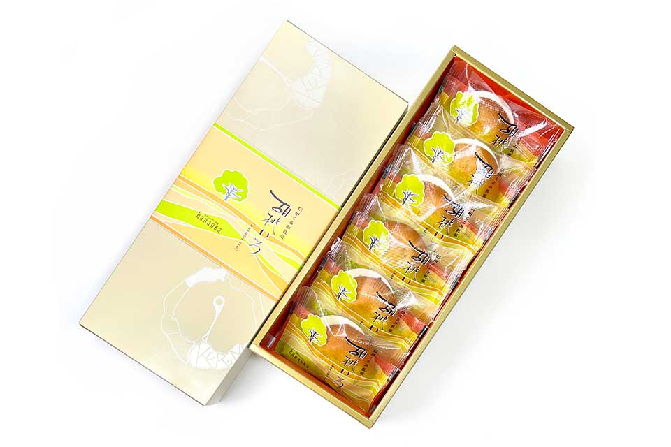 くるみ菓子・焼菓子:胡桃いろ 6個入