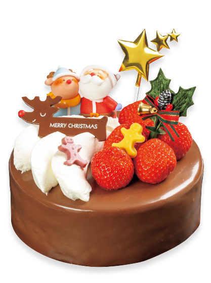 X’mas 生チョコレートケーキ