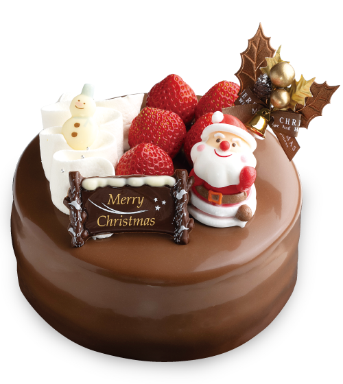 X’mas 生チョコレートケーキ