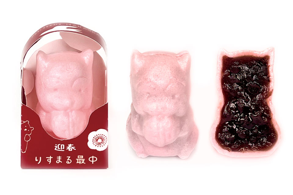 慶事：りすまる最中(小豆)