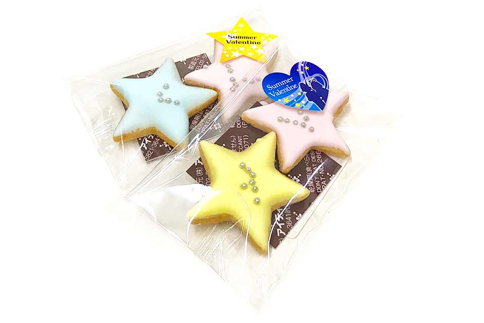 季節のお菓子：星クッキー